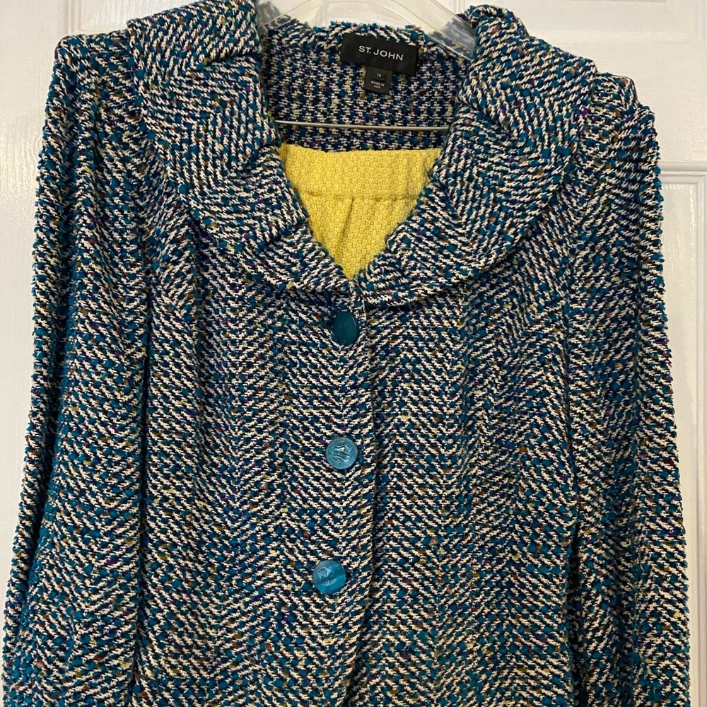 St. John skirt suit